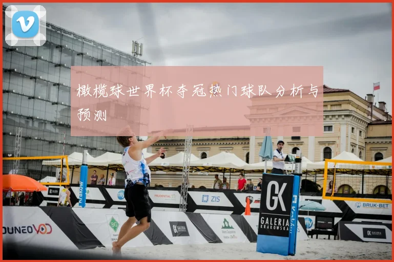 橄榄球世界杯夺冠热门球队分析与预测